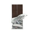 Vosges Bacon Dark Chocolate Bar Unwrapped