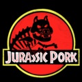 Jurassic Pork Pun Pantry Design Foodie Punny Gift Movie Classic