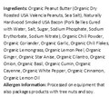 Gourmets Unique Thai Spice Bacon Peanut Butter with Thai Spices (11 oz)