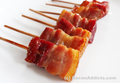 Bacon Lollipops Skewered Bacon on a Stick Bite Size Lollipop