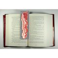 Bacon Slice Book Mark in book
