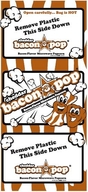 J&D's BaconPOP Cheddar Cheese Bacon Flavor Microwave Popcorn Flavored Pop Corn (Box of 3 bags)