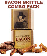 Sir Francis Bacon Peanut Brittle & Chocolate Brittle Combo Pack