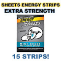 Sheets Energy Strips Caffeine Strip Extra Strength Mint