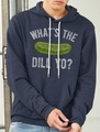 Whats the Dill Yo Pickle Hooded Sweatshirt