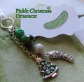 Deluxe Christmas Pickle Ornament - German Pickle Holiday Tradition - 