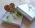 Pickle Charm Bracelet with gift box and gift tag