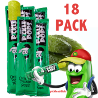 Bob's Pickle Pops Dill Pickel Juice Popsicles (18 ct)
