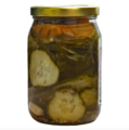 Harold's Spicy (2X Hot) Habanero Zesty Garlic Dill Pickles Purdy Hot Pickuls (2 x 16 oz Jars)