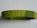 Pickle Wristband Medium - I Heart Pickles Rubber Bracelet