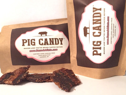 Pig Candy - Two Pack - Sweet & Savory Brown Sugar Spiced Artisan Candied Bacon (1/2 lb)