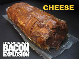 The Cheese Bacon Explosion - Pork Bomb Sausage Barbecue BBQ Roll