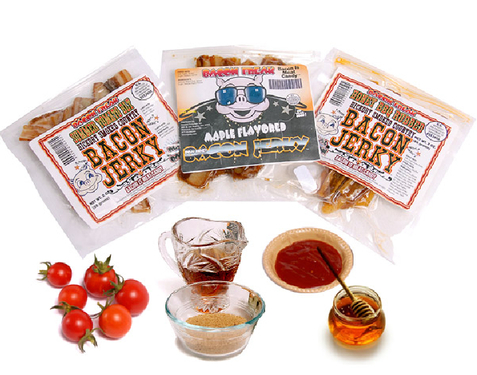 100% Real Bacon Jerky - Sweet Combo Pack (3 Flavors)