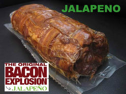The Jalapeno Bacon Explosion - Pork Bomb Sausage Barbecue BBQ Roll (4 Rolls)