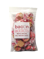 Maple Bacon Salt Water Taffy Flavored Taffies Candy (4 oz bag)