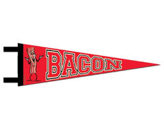 Bacon Pennant - Felt Wall Decor Hanging Flag Decoration