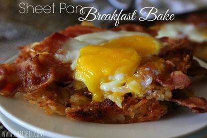 Sheet Pan Breakfast Bake!