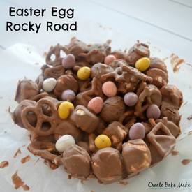 Caramel Easter Egg Rocky Road!